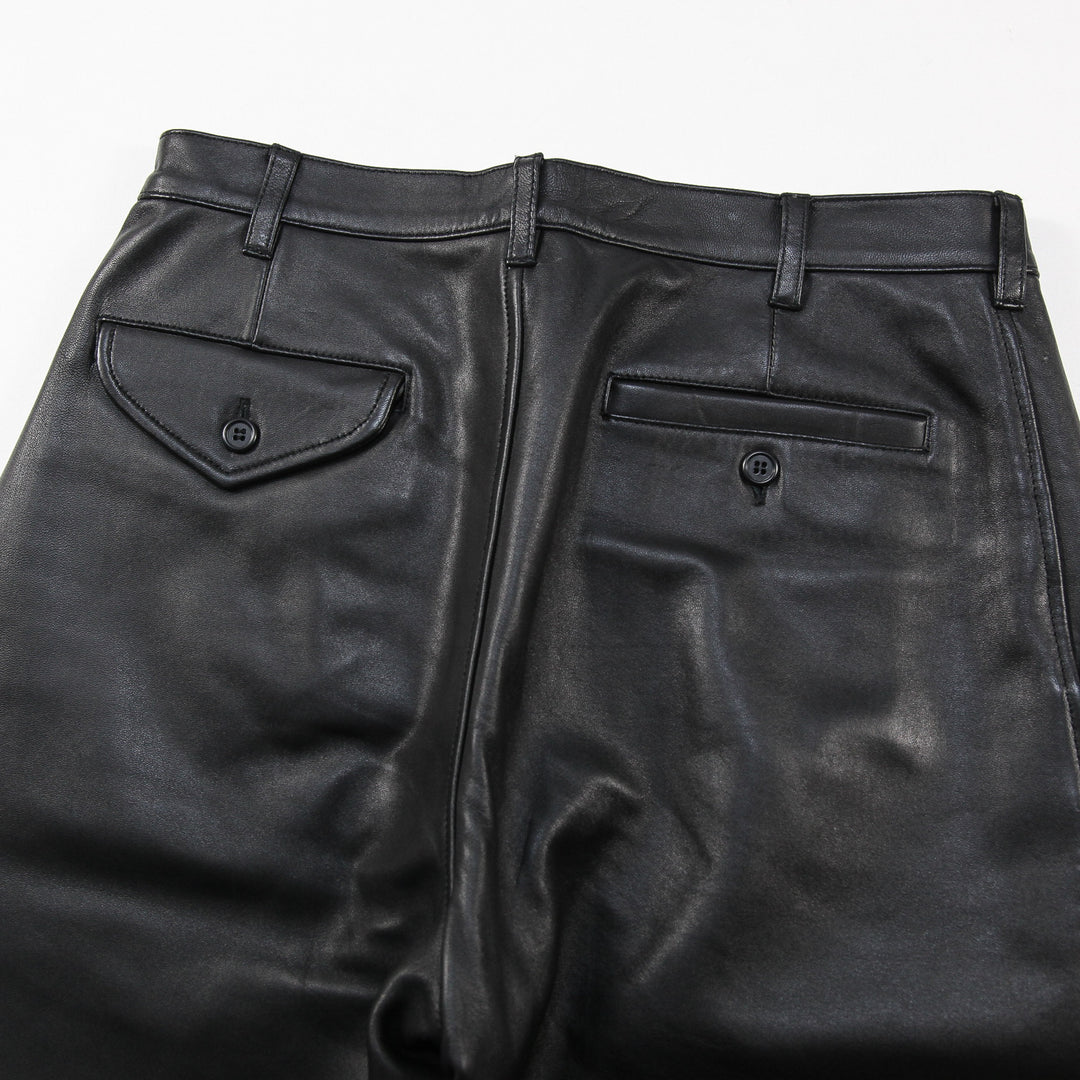 JOURNAL STANDARD TRISECT 2024SS ラムレザー ショーツ 24031600800010