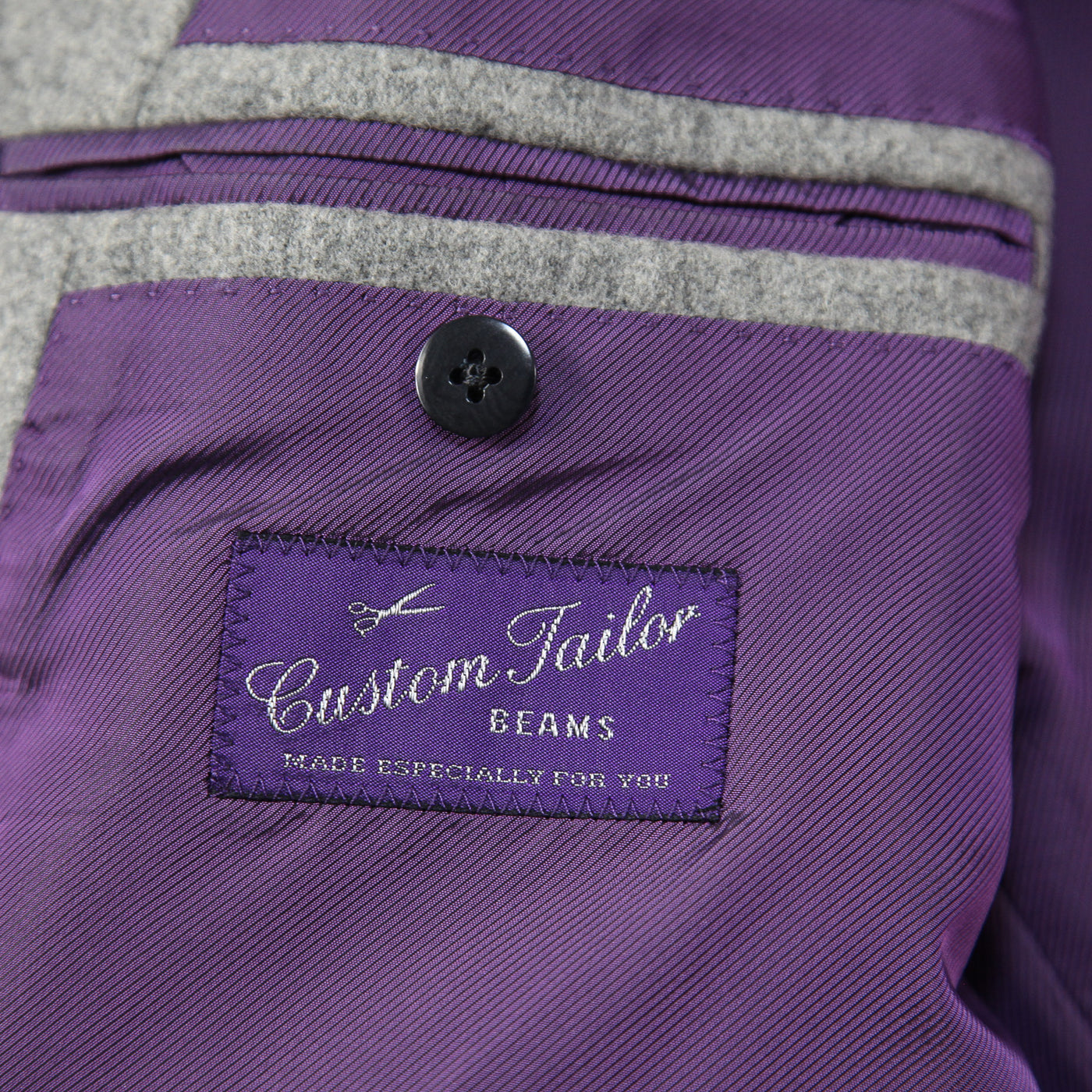 Custom Tailor BEAMS 日本製 FOX BROTHERS&Co. フランネルウール 6B