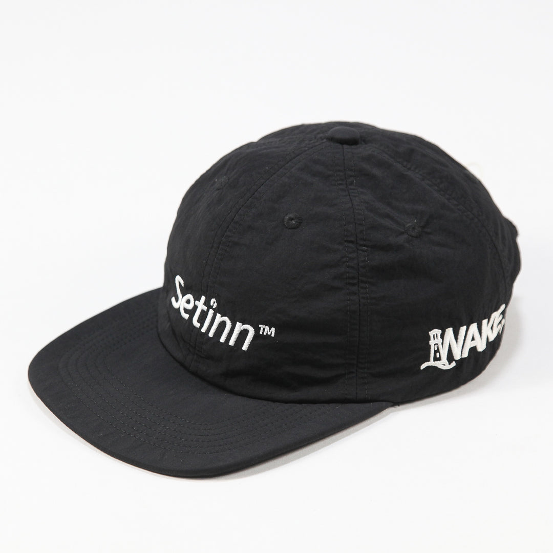 美品 Setinn x WAKE x The Hermit Club キャップ Setinn x WAKE x The Hermit Club 24SS Nylon 6-Panel Cap 86-41-0083