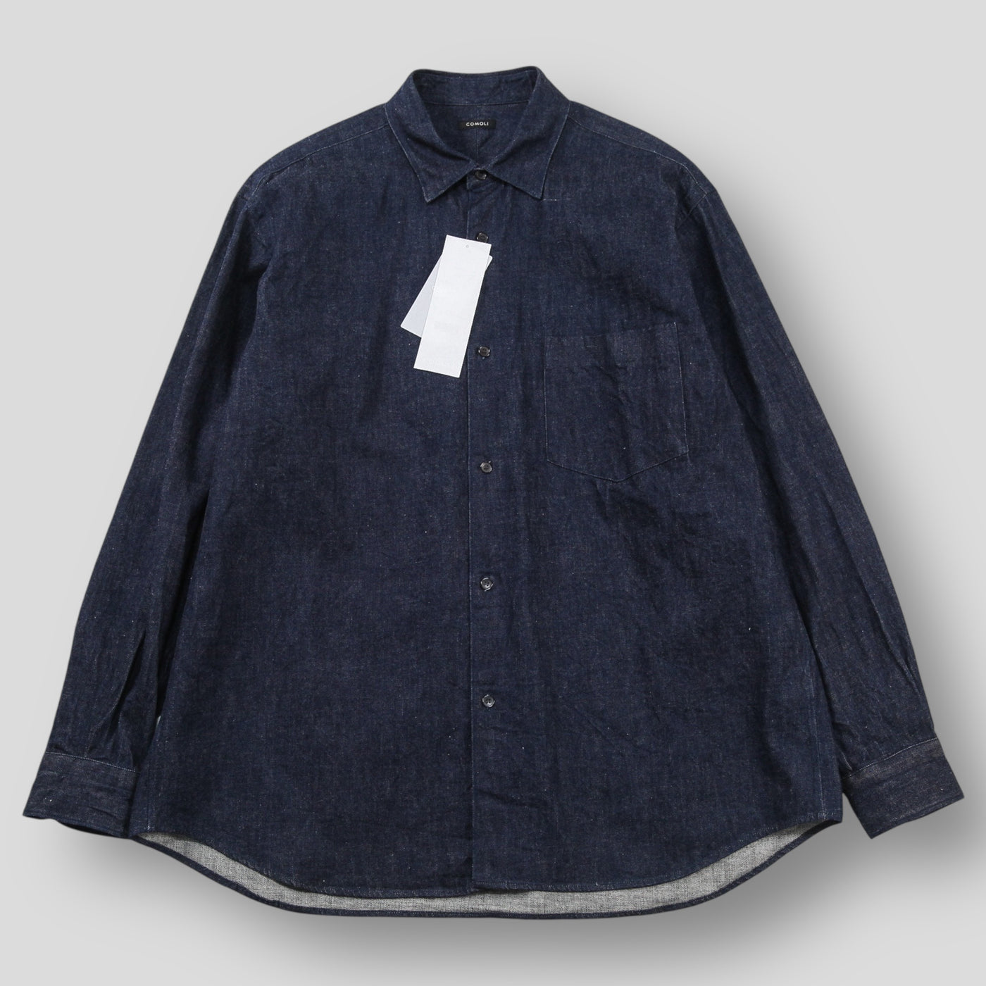 美品 COMOLI 23AW デニム コモリシャツ Y03-02003 3 COMOLI / コモリ 2023AW デニム コモリシャツ Y03-02003 3 – SHAFT STORE