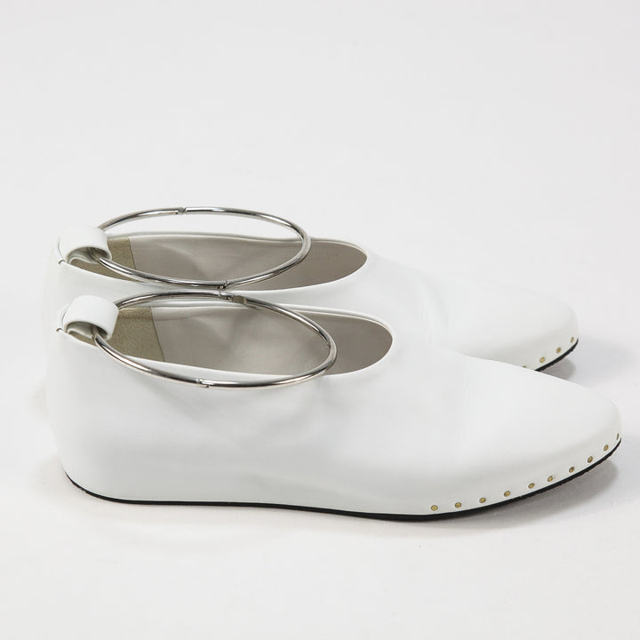 JIL SANDER / ジルサンダー メタルリング サイドスタッズ フラット
