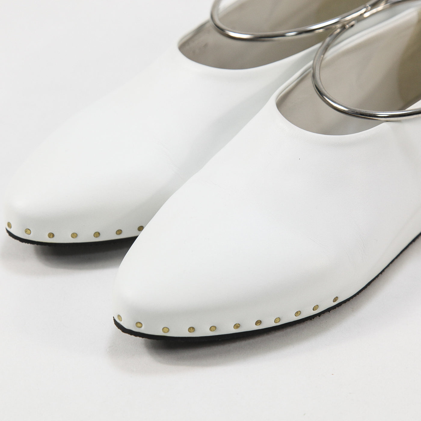 JIL SANDER / ジルサンダー メタルリング サイドスタッズ フラット