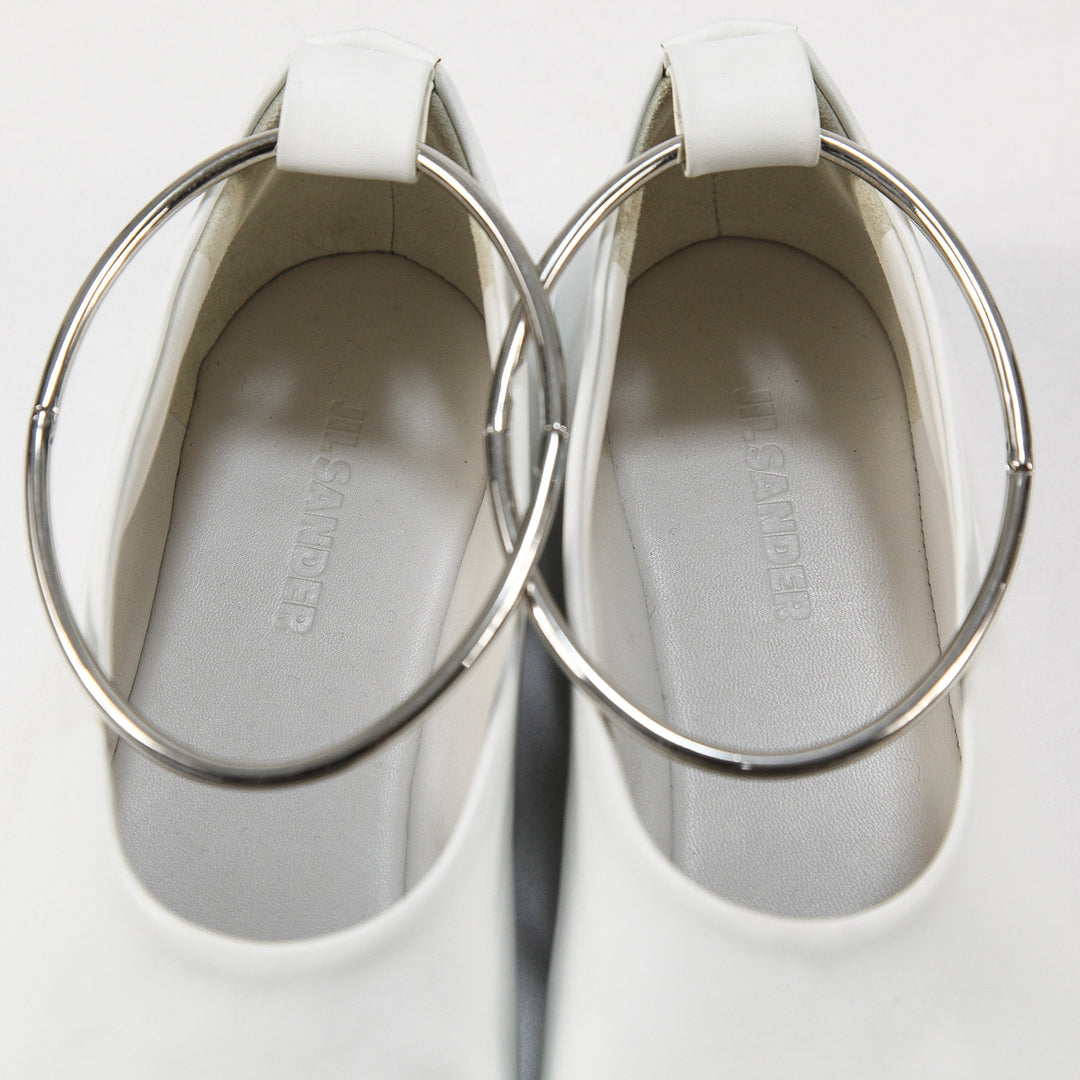 JIL SANDER / ジルサンダー メタルリング サイドスタッズ フラット