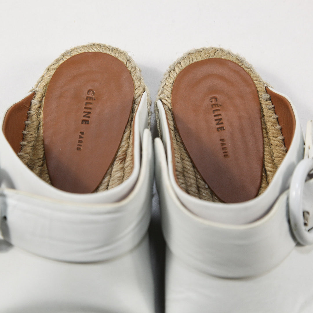 新品☆CÉLINE ブラックエスパドリーユ 36 セリーヌ フィービー期 新品☆CÉLINE ブラックエスパドリーユ 36 セリーヌ フィービー期