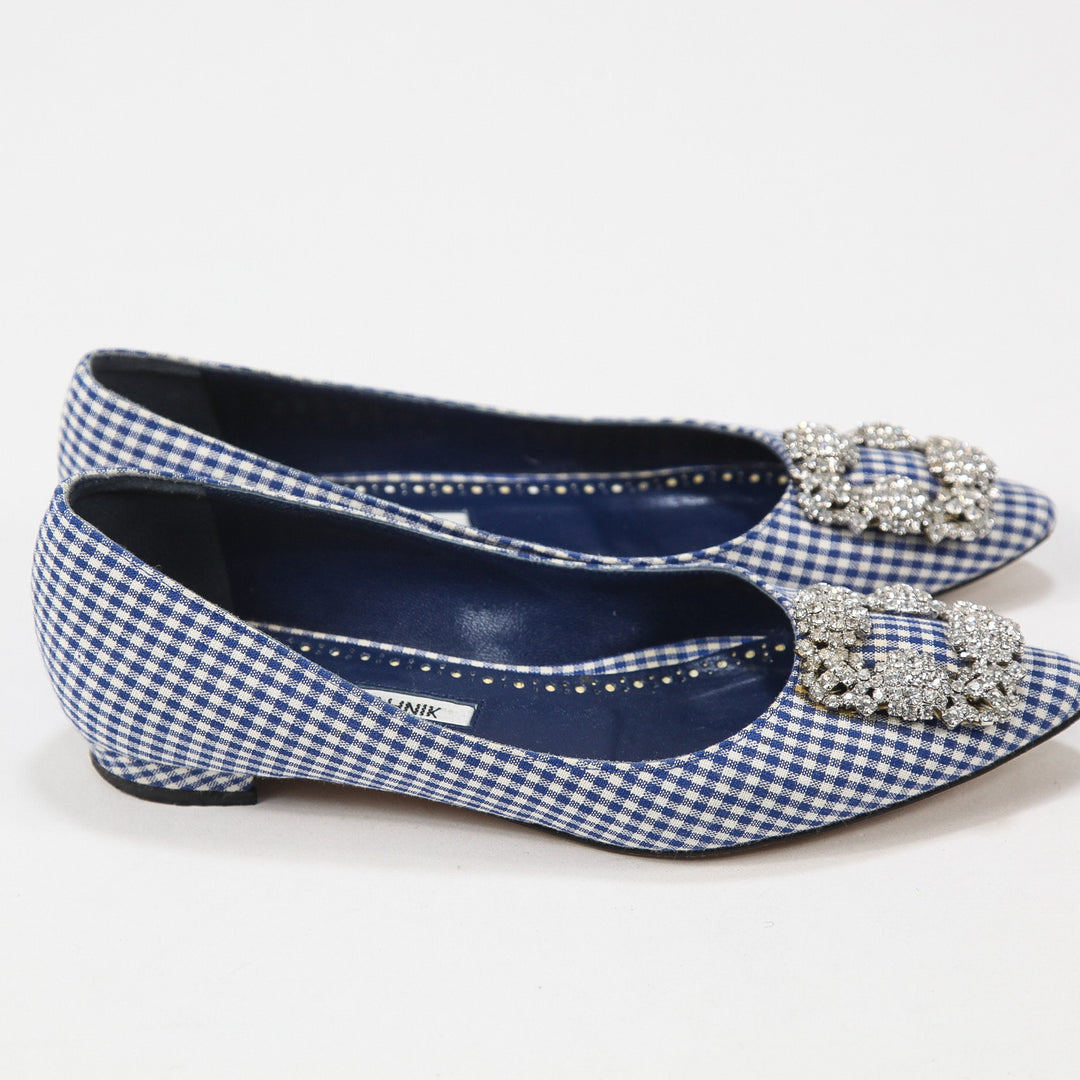 MANOLO BLAHNIK / マノロ ブラニク 2018SS HANGISI FLAT / ハンギシ