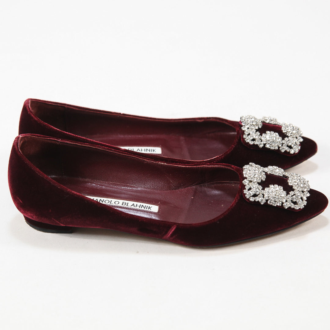 MANOLO BLAHNIK / マノロ ブラニク HANGISI FLAT / ハンギシ フラット