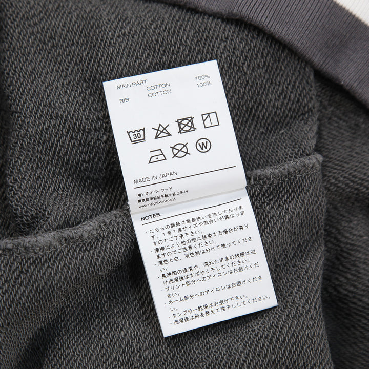 NEIGHBORHOOD / ネイバーフッド 2023AW COLLEGE SWEATSHIRT LS 232FPNH