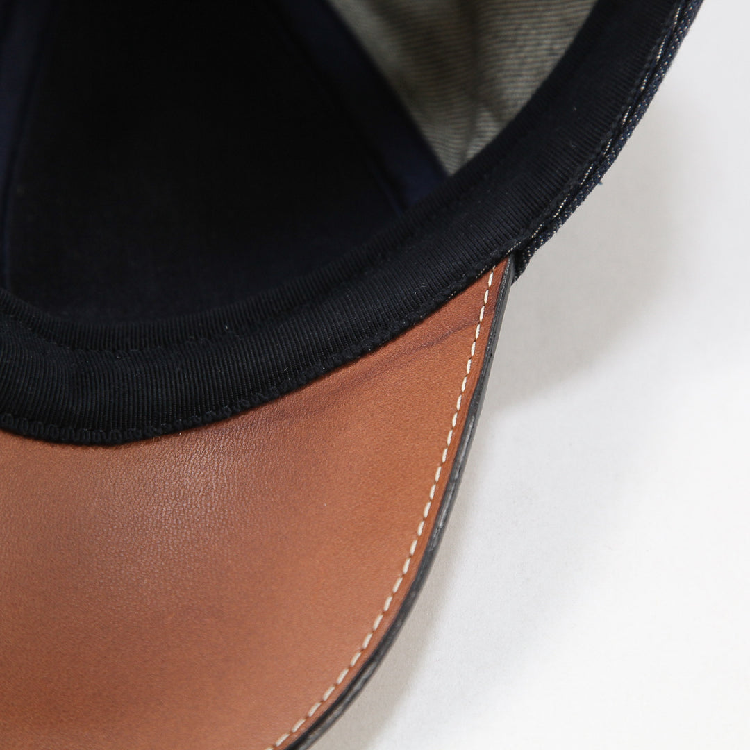 HERMES / エルメス フランス製 CASQUETTE ライリー デニム 6パネル