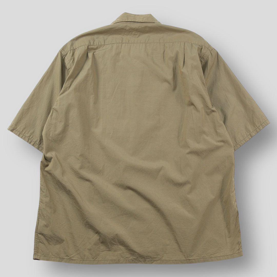 blurhms / ブラームス 2024SS Chambray Open-collar Shirt
