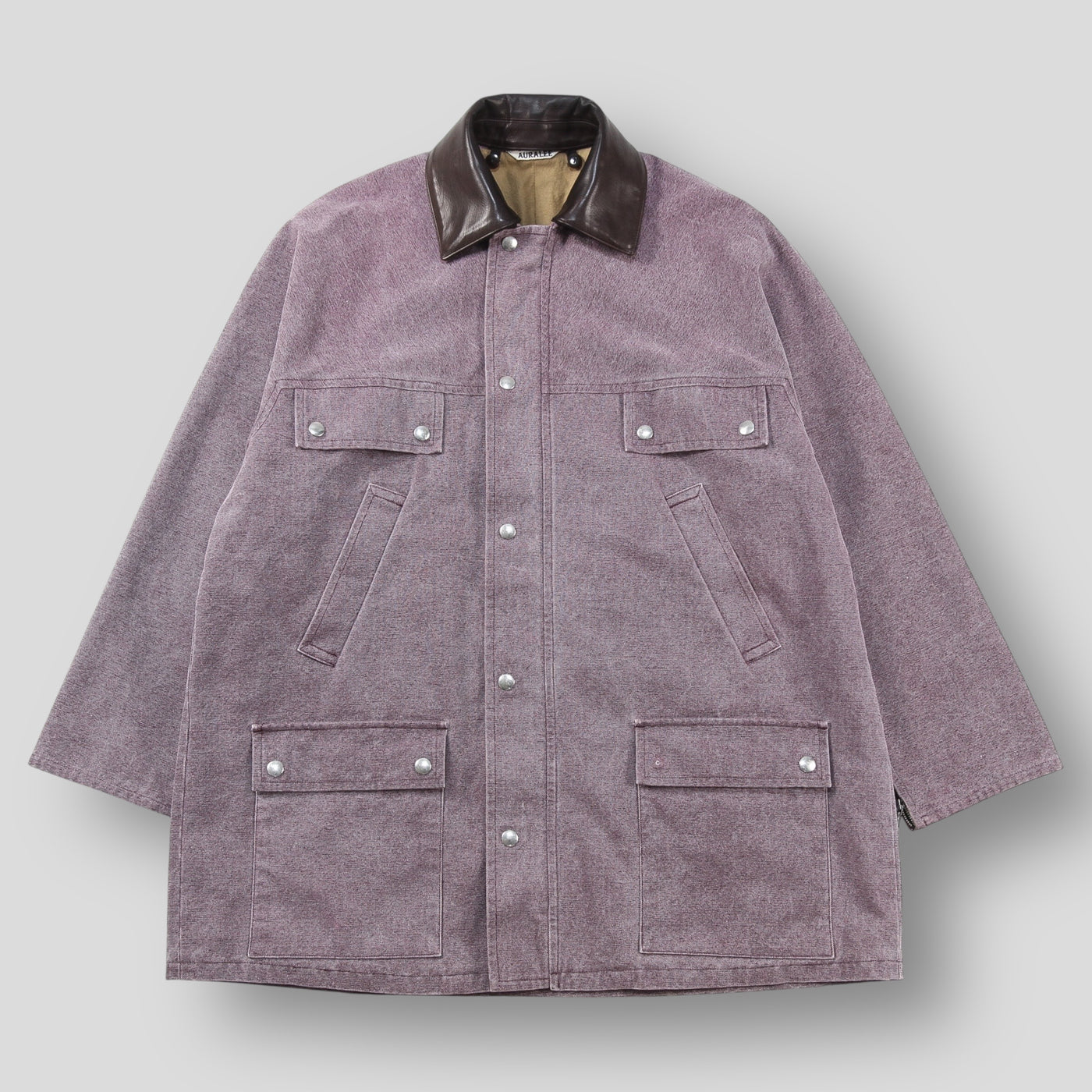 AURALEE オーラリー 2024AW WASHED ORGANIC CANVAS HUNTING BLOUSON 