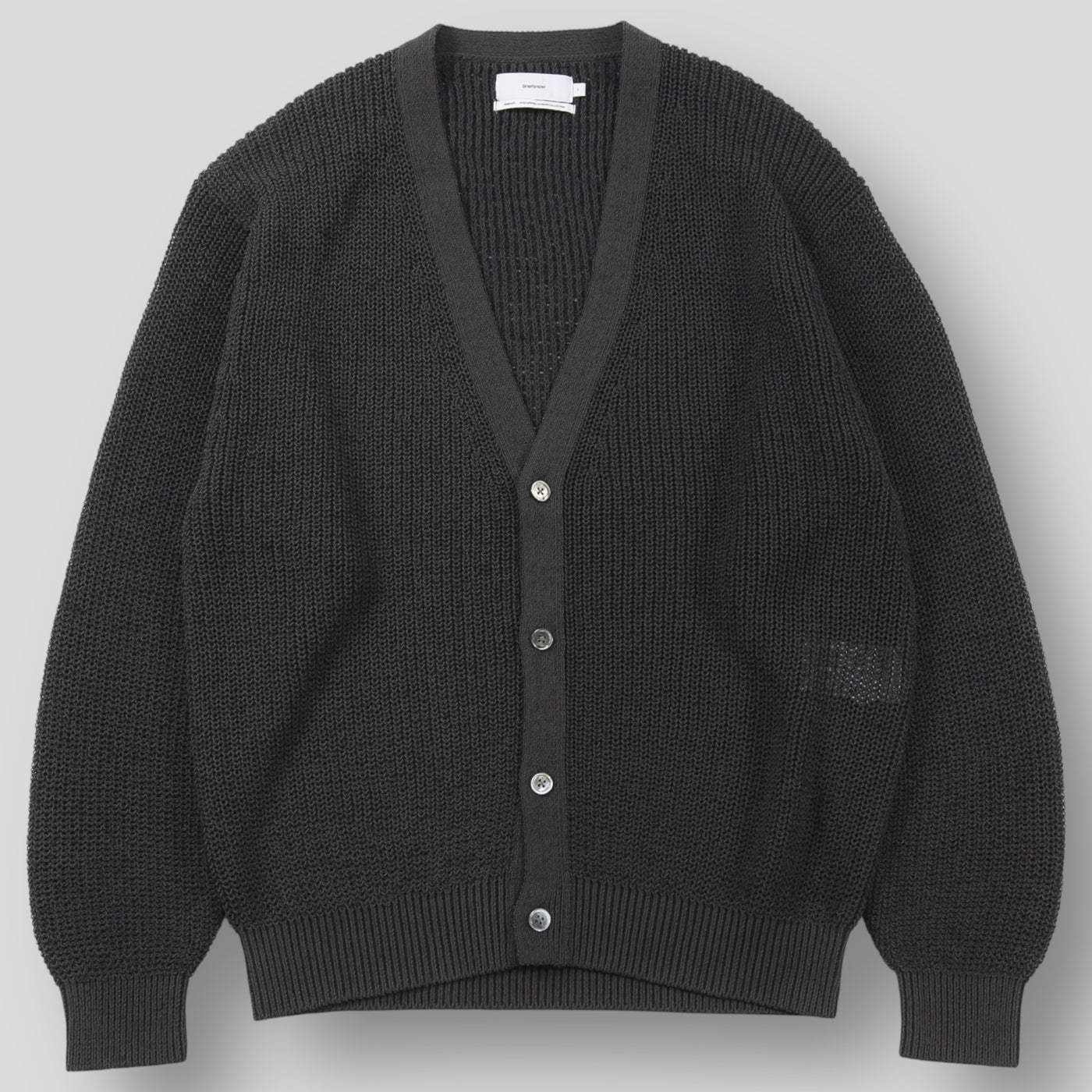 Graphpaper / グラフペーパー 2026SS Coiled Wool Nylon Cardigan