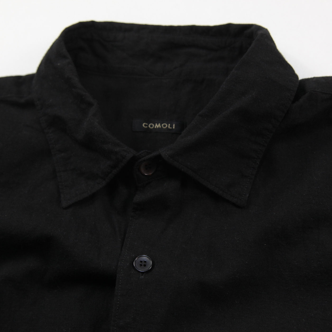 COMOLI / コモリ 2025SS KHADIコットンコモリシャツ B01-02011 1