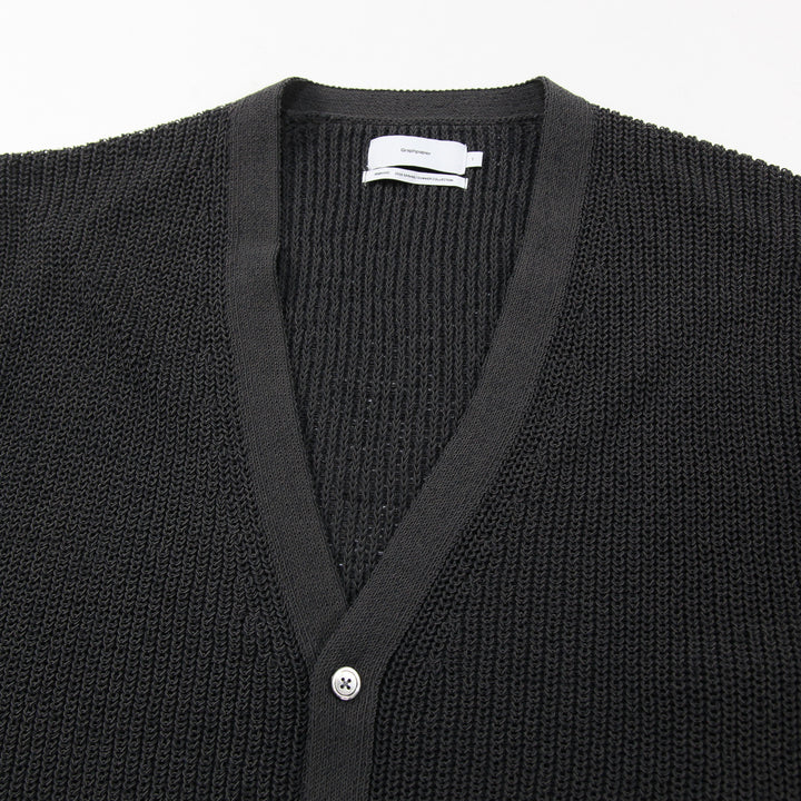 Graphpaper / グラフペーパー 2026SS Coiled Wool Nylon Cardigan