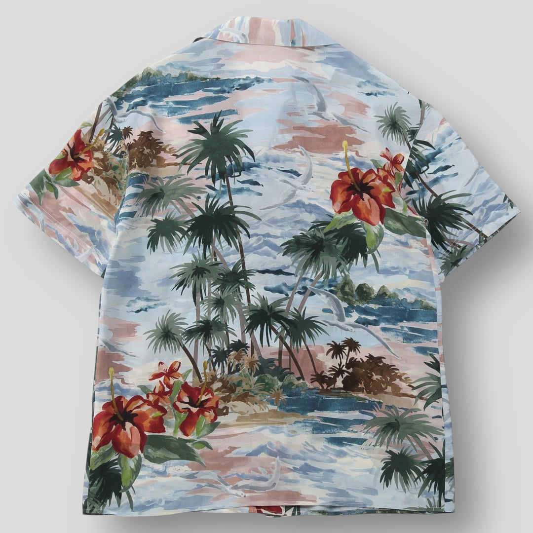 VALENTINO / ヴァレンティノ 2016SS Silk Hawaiian Shirt KB4AA00U2LJ 