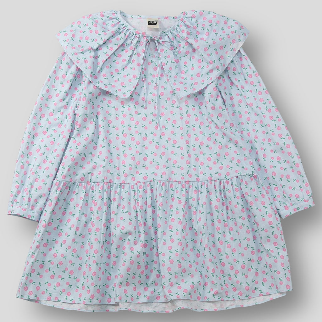 HOLIDAY / ホリデイ 2026SS FLOWER BIG COLLAR MINI DRESS 26102001