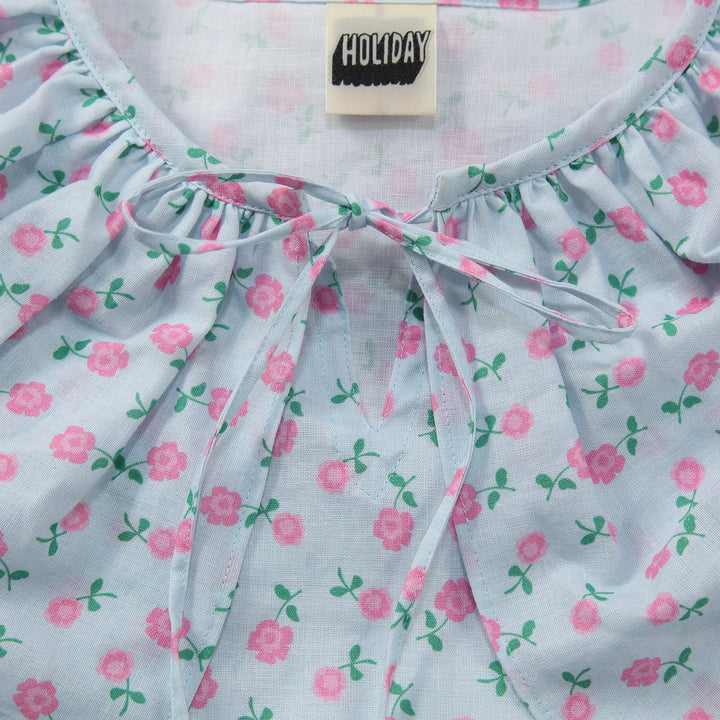 ワンピース HORIDAY FLOWER BIG COLLAR MINI DRESS HOLIDAY / ホリデイ 2026SS FLOWER BIG COLLAR MINI DRESS 26102001
