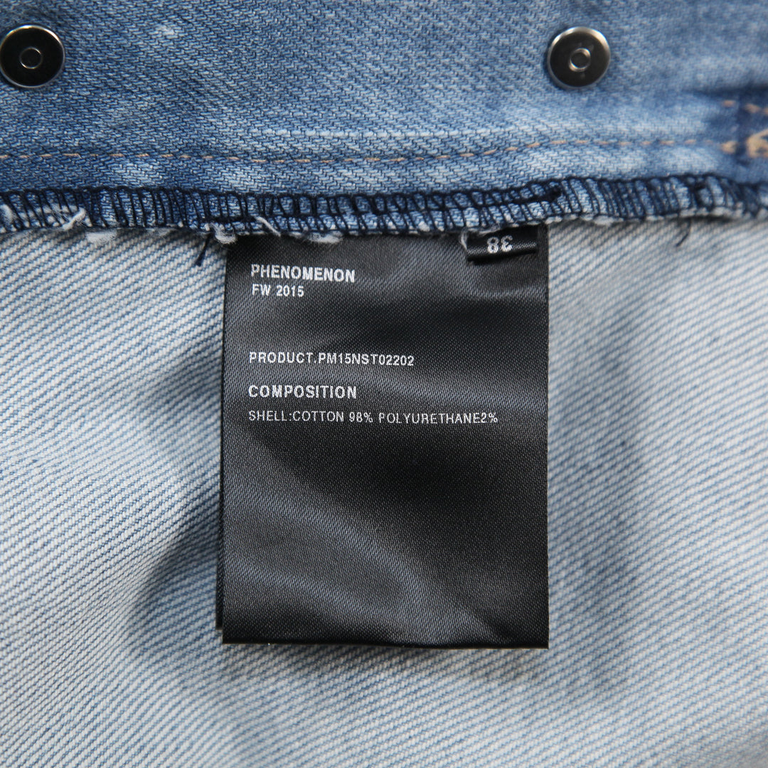 PHENOMENON / フェノメノン 2015AW カットオフ デニム オーバーオール 