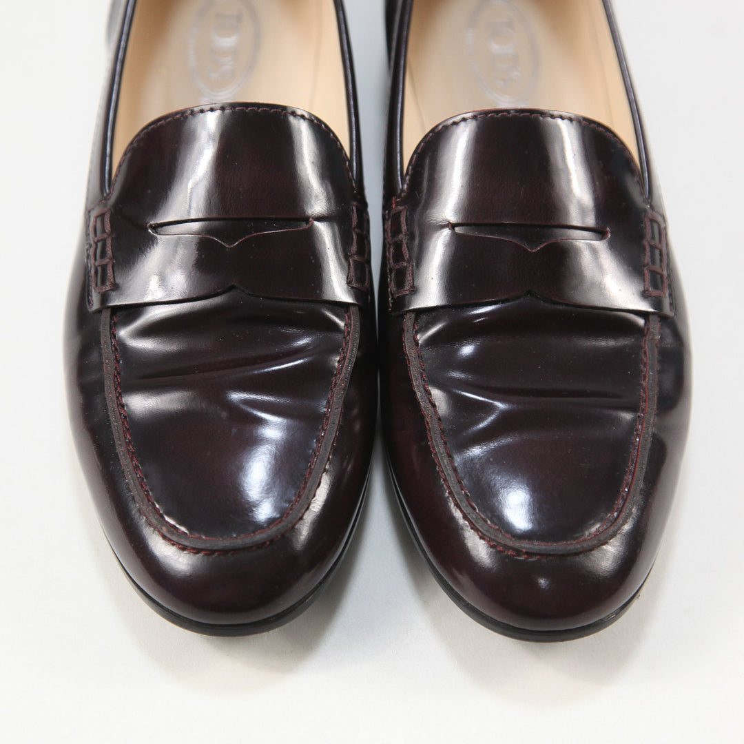 【美品】Tod's ペニーローファー　size35 TOD'S / トッズ イタリア製 エナメル ペニーローファー 35.5 / 22.5cm