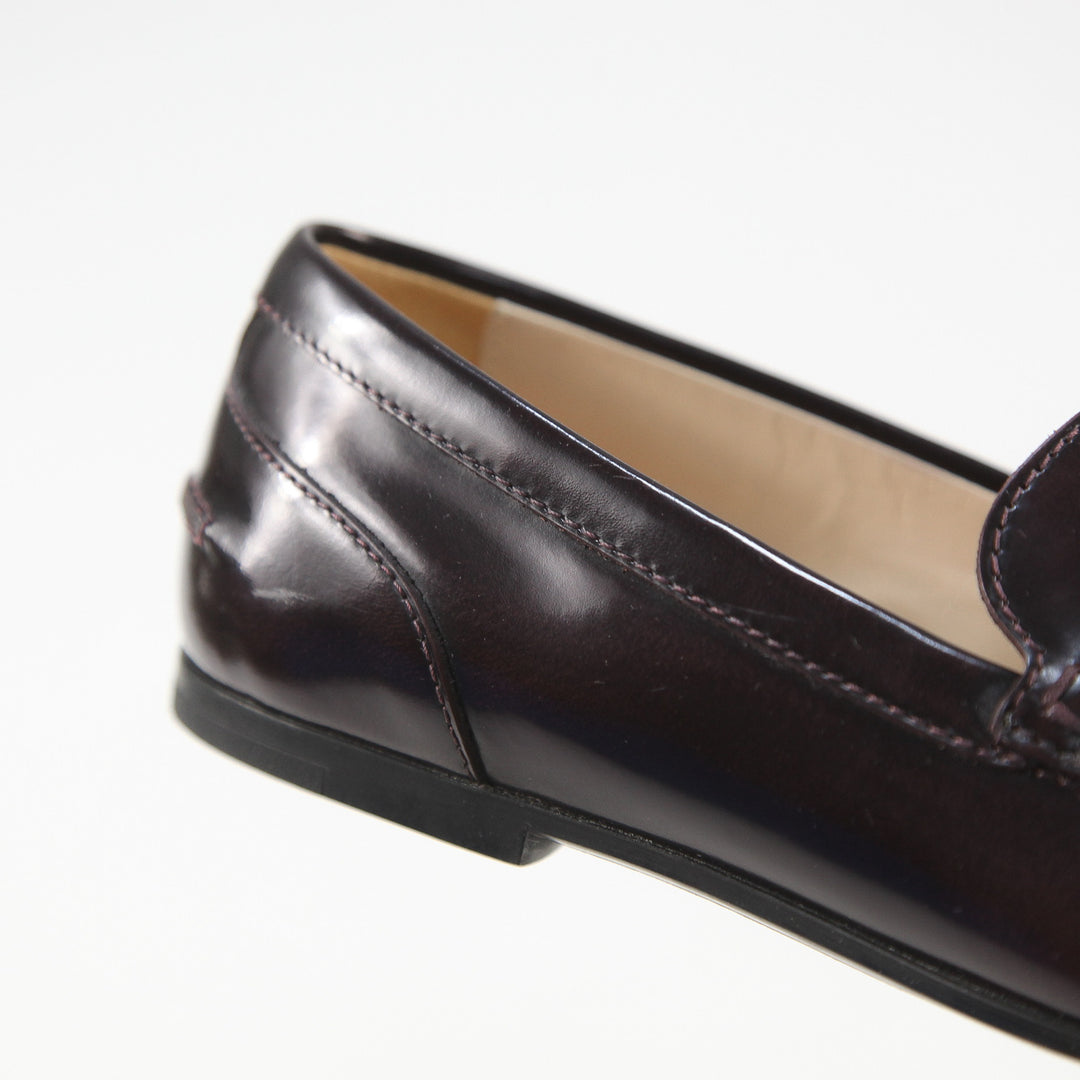 TOD'S / トッズ イタリア製 エナメル ペニーローファー 35.5 / 22.5cm