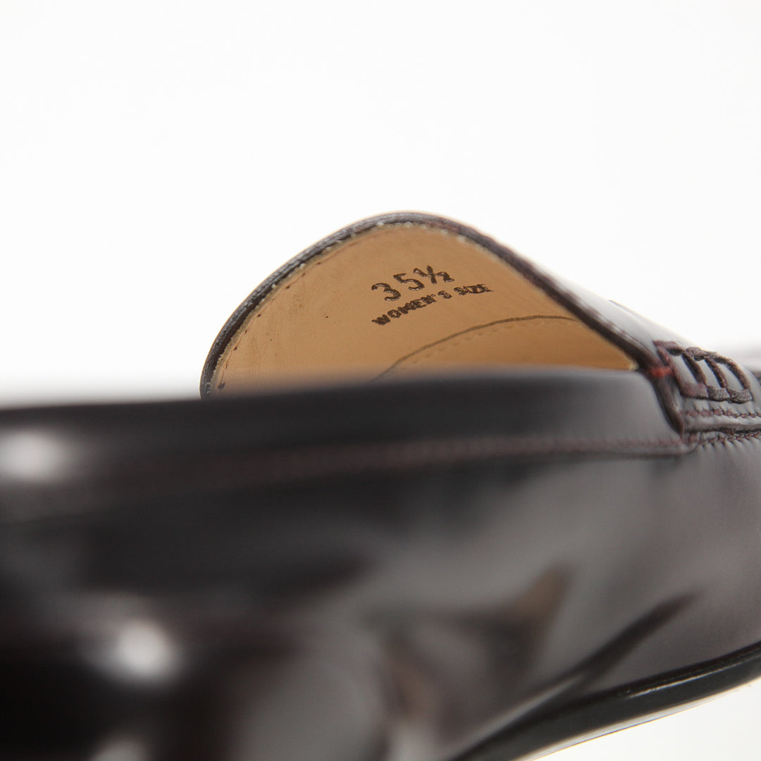 TOD'S / トッズ イタリア製 エナメル ペニーローファー 35.5 / 22.5cm