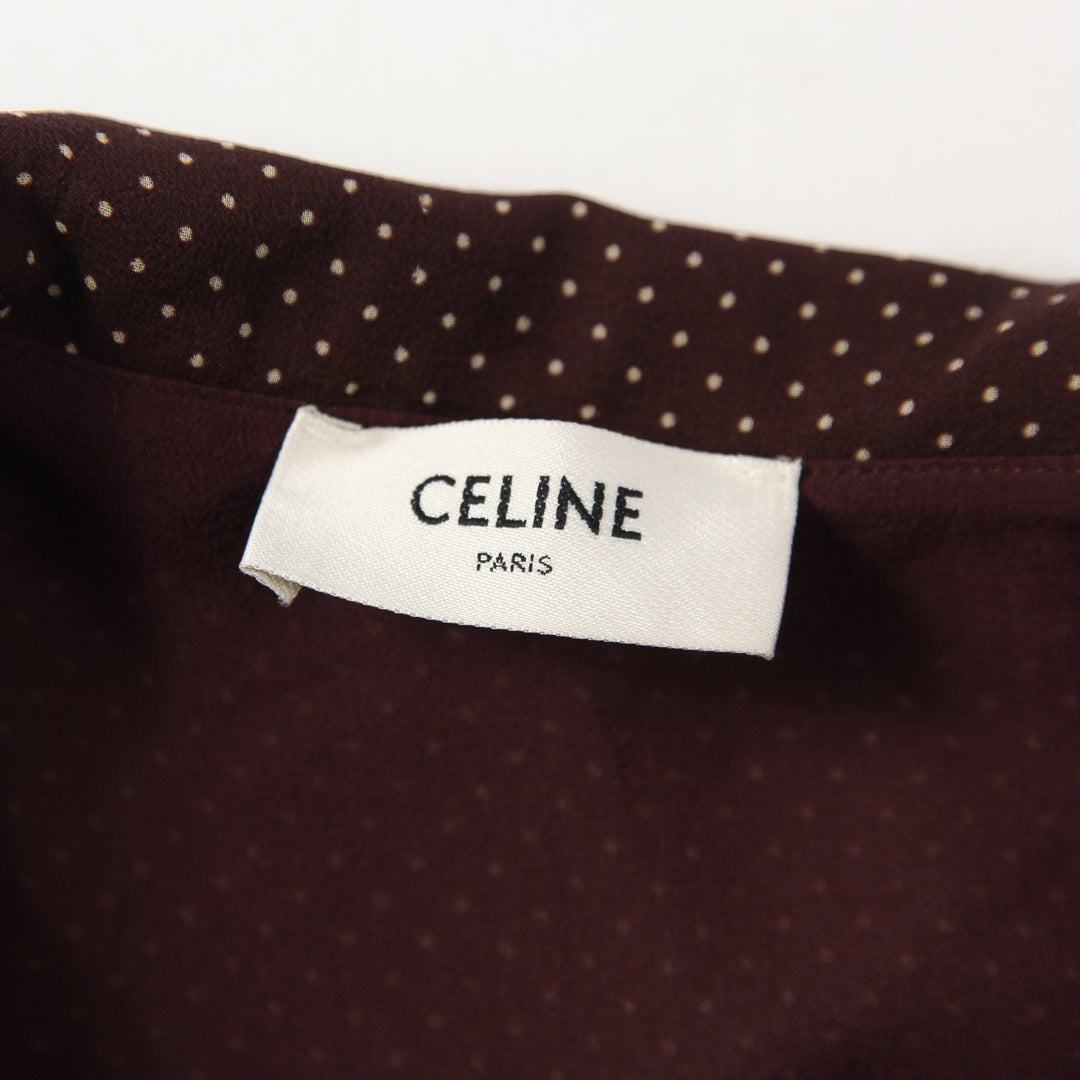 CELINE / セリーヌ 2023AW ラヴァリエール ブラウス / シルクジョー