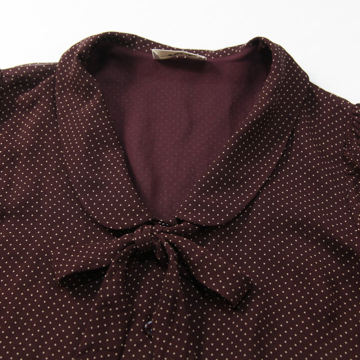 極美品 CELINE 23AW ラヴァリエールカラー ブラウス ペイズリー 40 CELINE / セリーヌ 2023AW ラヴァリエール ブラウス / シルクジョー