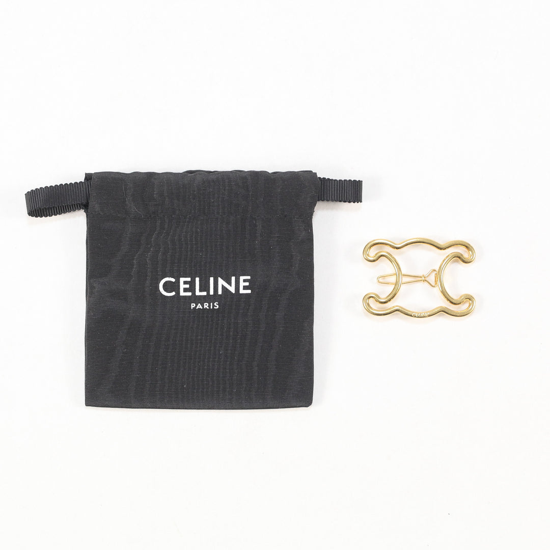 CELINE / セリーヌ 2022AW トリオンフ フレーム ヘアクリップ