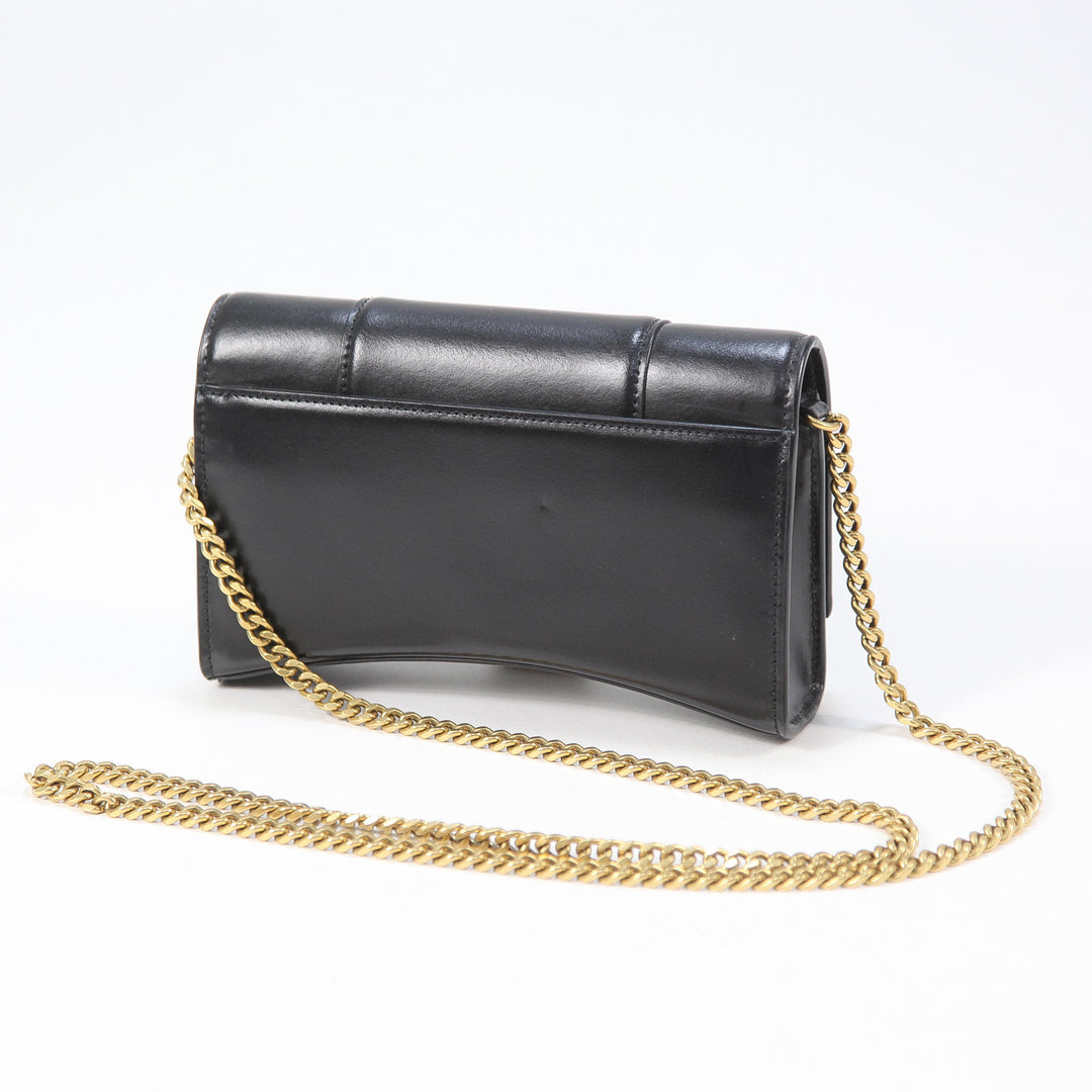 BALENCIAGA / バレンシアガ アワーグラス チェーンウォレット カーフ