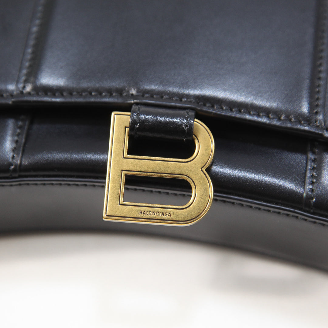 BALENCIAGA / バレンシアガ アワーグラス チェーンウォレット カーフ
