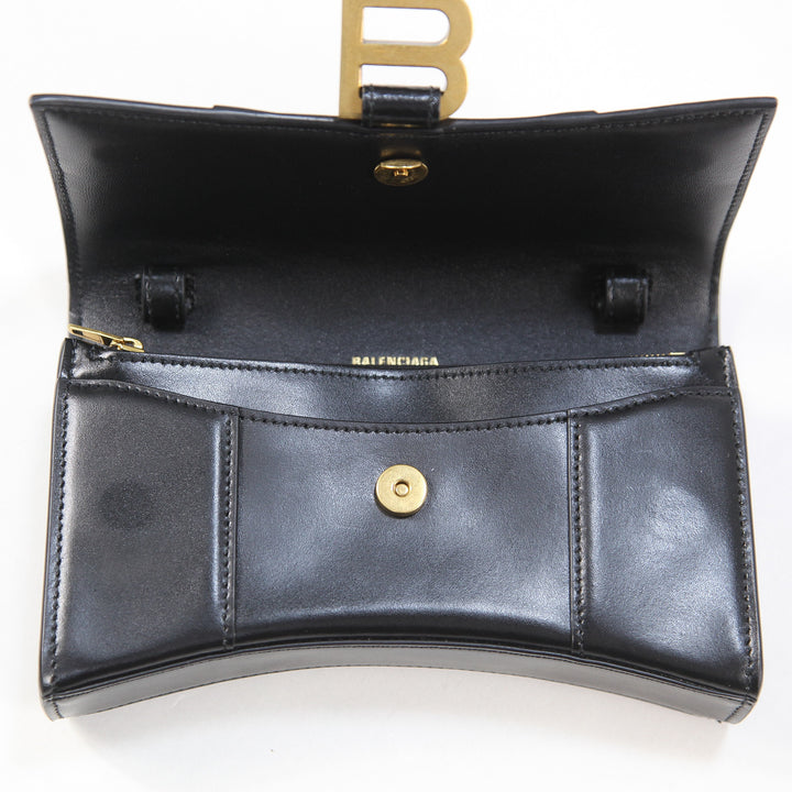 BALENCIAGA / バレンシアガ アワーグラス チェーンウォレット カーフ
