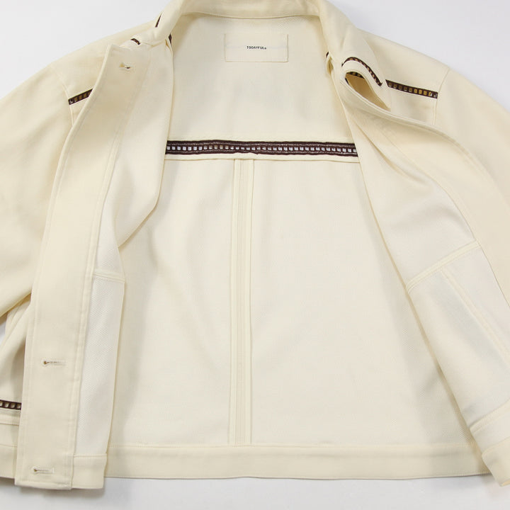 【最終値下げ】CollarlessTwillJacket TODAYFUL 38 TODAYFUL / トゥデイフル 2024SS Ladderlace Doubleface Blouson