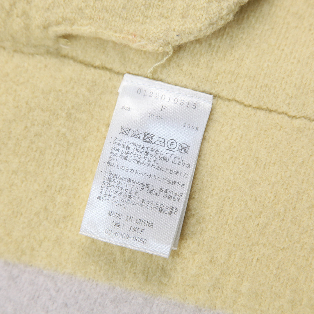PERVERZE / パーバーズ 2022SS Blanket Coat 0122010515 F – SHAFT STORE