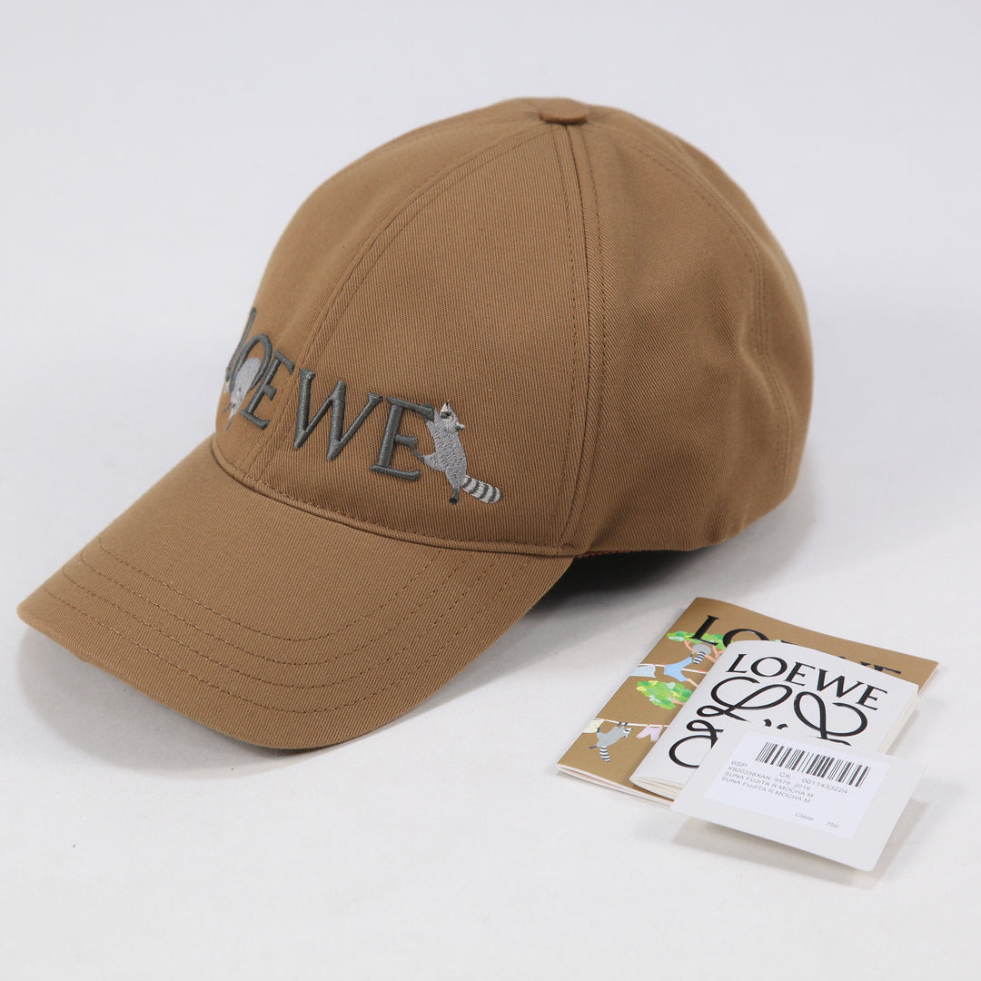 新品】LOEWE x Suna Fujita 2026SS アライグマ ロエベ キャップ