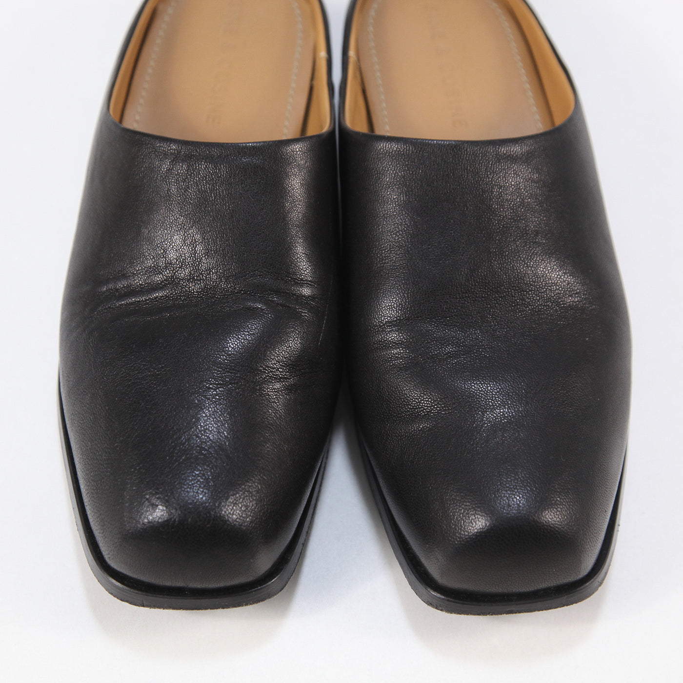 SINE & COSINE 2026SS HANNES / MULE BLACK - LAMBSKIN LEATHER 40 