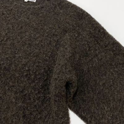 2020AW SIDE SEAM WIDE BODY SWEATER 38 チャコール